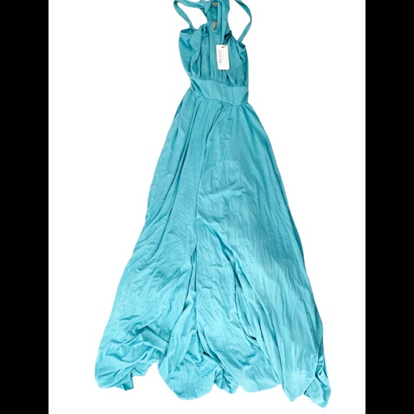 NWT Rachel Pally Long Marlien Dress in Waterfall color - Picture 2 of 5